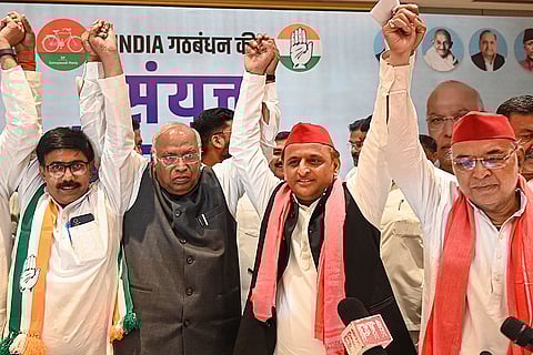 Congress-SP joint press conference